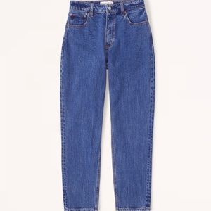 Abercrombie curve love high rise mom jean